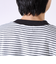 【配色リブが映える主役ボーダー】Helloボーダー ロングスリーブTシャツ