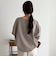 コクーンストレッチブラウス