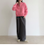 ハーフジップ裏毛スウェット