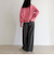 ハーフジップ裏毛スウェット