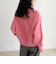 ハーフジップ裏毛スウェット