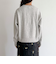 ハーフジップ裏毛スウェット
