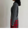 ポロ衿ニットプルオーバー