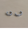 アンティーク柄フープピアス