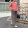 ふわふわ起毛ニットカーディガン