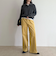 コーデュロイストレートパンツ