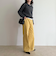 コーデュロイストレートパンツ