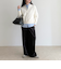 コーデュロイストレートパンツ