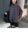 ボアノーカラーブルゾン