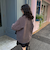 ボアノーカラーブルゾン