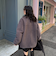 ボアノーカラーブルゾン