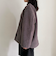 ボアノーカラーブルゾン