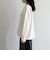 FR刺繍衿付き起毛スウェットプルオーバー