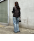【TAION/タイオン】別注HI NECK DOWN JACKET+SLEEVE KNIT