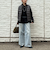 【TAION/タイオン】別注HI NECK DOWN JACKET+SLEEVE KNIT