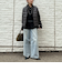 【TAION/タイオン】別注HI NECK DOWN JACKET+SLEEVE KNIT