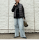 【TAION/タイオン】別注HI NECK DOWN JACKET+SLEEVE KNIT