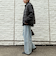 【TAION/タイオン】別注HI NECK DOWN JACKET+SLEEVE KNIT