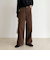 コットンツイルストレートパンツ