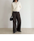 コットンツイルストレートパンツ