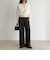 コットンツイルストレートパンツ