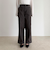 コットンツイルストレートパンツ