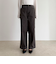 コットンツイルストレートパンツ