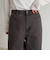 コットンツイルストレートパンツ