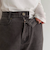 コットンツイルストレートパンツ