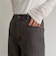コットンツイルストレートパンツ