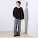 【全方向杢ダンボール】フェイクキーネックロングスリーブ