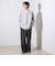 【全方向杢ダンボール】フェイクキーネックロングスリーブ