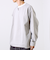 【全方向杢ダンボール】フェイクキーネックロングスリーブ