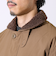 【首元まで暖かい大人のアウター】衿ボアN-1デッキジャケット