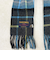 【TWEED MILL/ツイードミル】ウールチェックストール48