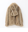 《WEB限定》【HAVELESS/ハブレス】BLAIRマフラ付きファーコート