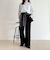 モールストレッチフレアーパンツ