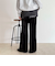 モールストレッチフレアーパンツ