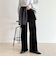 モールストレッチフレアーパンツ