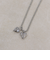 シルバーWハートアジャストネックレス
