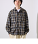 【主役の1枚】TRオンブレチェック ブランケットステッチシャツ