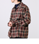 【主役の1枚】TRオンブレチェック ブランケットステッチシャツ