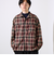 【主役の1枚】TRオンブレチェック ブランケットステッチシャツ