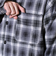 【主役の1枚】TRオンブレチェック ブランケットステッチシャツ