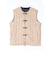 【TAION/タイオン】REVERSIBLE CHINA BUTTON INNER DOWN VEST