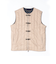 【TAION/タイオン】REVERSIBLE CHINA BUTTON INNER DOWN VEST