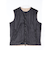 【TAION/タイオン】REVERSIBLE CHINA BUTTON INNER DOWN VEST