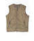 【TAION/タイオン】REVERSIBLE CHINA BUTTON INNER DOWN VEST