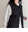 【TAION/タイオン】REVERSIBLE CHINA BUTTON INNER DOWN VEST