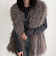 【LANCER CLOTHING CORPORATION】LONG FUR VEST